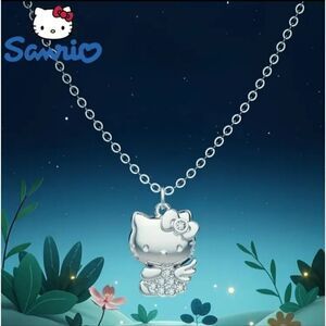 Hello Kitty Silver Necklace